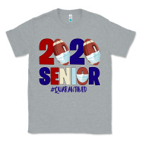 Heather Grey Quarantined Senior 2020 American Football Classic Tee - Bettercallsaul