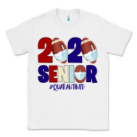 White Quarantined Senior 2020 American Football Classic Tee - Bettercallsaul