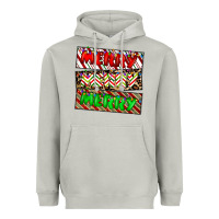 Moon Dust merry merry merry Heavyweight Hoodie - CowhideDigitalArt