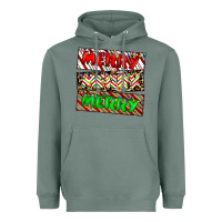 Sage merry merry merry Heavyweight Hoodie - CowhideDigitalArt