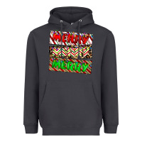 Smoke merry merry merry Heavyweight Hoodie - CowhideDigitalArt