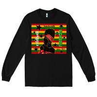 Black juneteenth celebrate freedom since 1865 Long Sleeve Tee - TumblerDesignByShophia