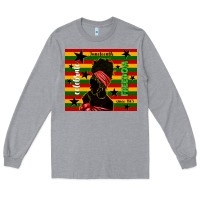 Heather Grey juneteenth celebrate freedom since 1865 Long Sleeve Tee - TumblerDesignByShophia