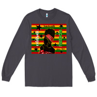 Smoke juneteenth celebrate freedom since 1865 Long Sleeve Tee - TumblerDesignByShophia