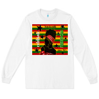 White juneteenth celebrate freedom since 1865 Long Sleeve Tee - TumblerDesignByShophia