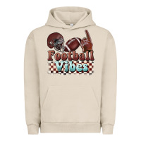 Pigment French Oak football vibes Urban Hoodie - BarkalooDesign
