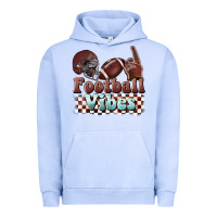 Pigment Grape Ice football vibes Urban Hoodie - BarkalooDesign