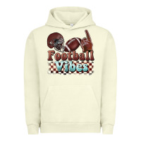 Pigment Pistachio football vibes Urban Hoodie - BarkalooDesign