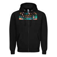 Black coffe teach repeat libbey glass Zipper Hoodie - BundleAndBundleShop