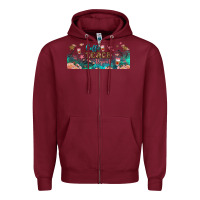 Burgundy coffe teach repeat libbey glass Zipper Hoodie - BundleAndBundleShop