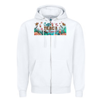 White coffe teach repeat libbey glass Zipper Hoodie - BundleAndBundleShop
