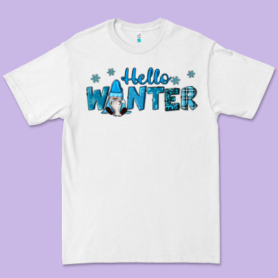 Hello Winter Gnomes Premium Tee Designed By Ranaportraitstore