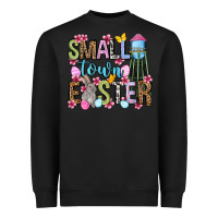 Black Easter Day Small town Easter Heavyweight Sweatshirt - OliviaCreatesArt
