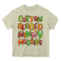 Mossy cotton headed ninny muggins Heavy Core Tee - MaliasSmallBusiness