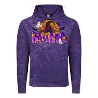 Cloud Purple Halloween Mama Vintage Hoodie - texasbilliewilder