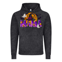 Vintage Black Halloween Mama Vintage Hoodie - texasbilliewilder