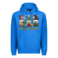 True Royal Merry Christmas Gnomes Premium Hoodie - BundleAndBundleShop