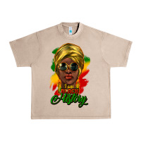 French Oak i am black history Urban Heavy Tee - NancyCooperArtShop