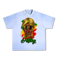 Grape Ice i am black history Urban Heavy Tee - NancyCooperArtShop