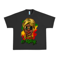 Pigment Black i am black history Urban Heavy Tee - NancyCooperArtShop