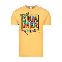 Vintage Mustard summer vibes Vintage Tee - NancyCooperArtShop