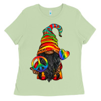 Matcha LGBTQ+ Pride Gnome With Candy Ladies Tee - BundleAndBundleShop