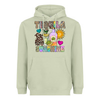 Matcha Tequila Sunshine Heavyweight Hoodie - CowhideDigitalArt