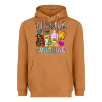 Meerkat Tequila Sunshine Heavyweight Hoodie - CowhideDigitalArt