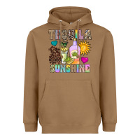 Toasted Coconut Tequila Sunshine Heavyweight Hoodie - CowhideDigitalArt