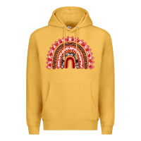 Mustard valentines day rainbow Premium Hoodie - RanaPortraitStore