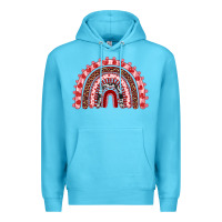 Ocean Blue valentines day rainbow Premium Hoodie - RanaPortraitStore