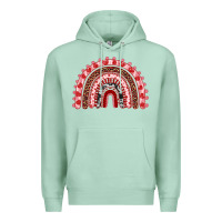 Seafoam valentines day rainbow Premium Hoodie - RanaPortraitStore