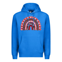 True Royal valentines day rainbow Premium Hoodie - RanaPortraitStore
