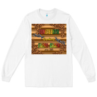 White juneteenth breaking every chain since 1865 Long Sleeve Tee - TumblerDesignByShophia
