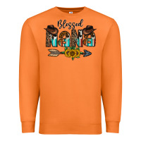 Carrot blessed nana Premium Sweatshirt - CowhideDigitalArt
