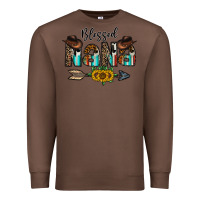 Chestnut blessed nana Premium Sweatshirt - CowhideDigitalArt