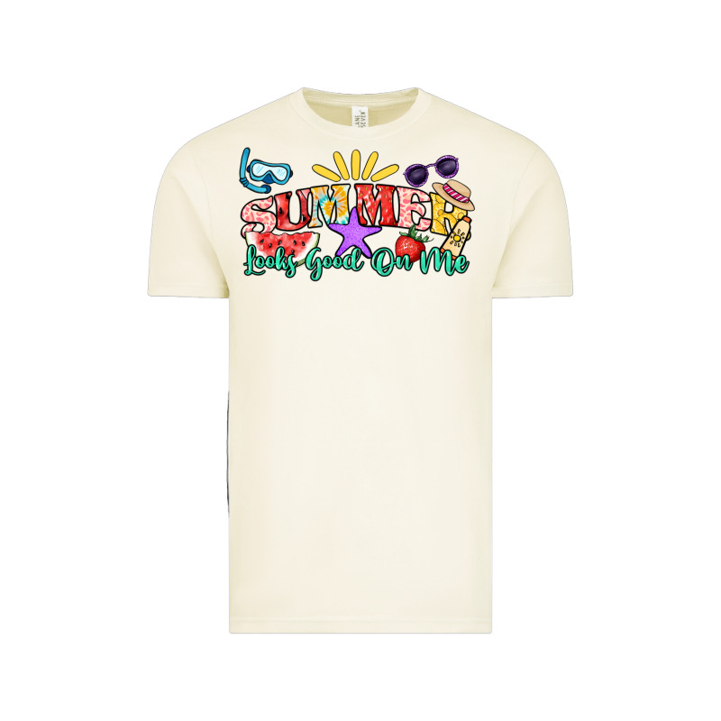 Summer Looks Good On Me Vintage Tee by NancyCooperArtShop | Teevron