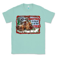 Seafoam christmas is best at the farm Classic Tee - RanaPortraitStore