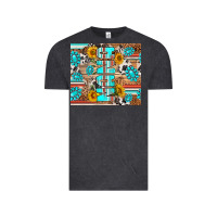 Vintage Black western nana Vintage Tee - RanaPortraitStore
