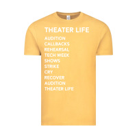 Vintage Mustard theater life funny Vintage Tee - DesigneFamous