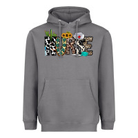 Storm nurse leopard and cowhide Heavyweight Hoodie - CowhideDigitalArt