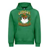 Emerald cowboy christmas santa Urban Hoodie - BarkalooDesign