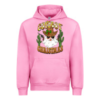 Fuchsia Pink cowboy christmas santa Urban Hoodie - BarkalooDesign