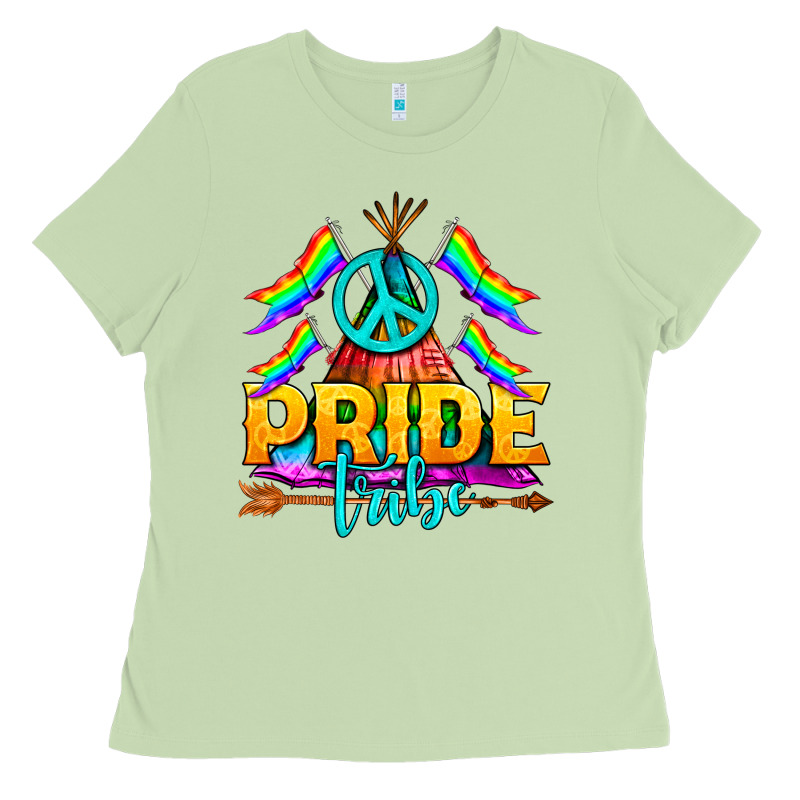 Lgbtq+ Pride Tribe Ladies Tee by BundleAndBundleShop | Teevron
