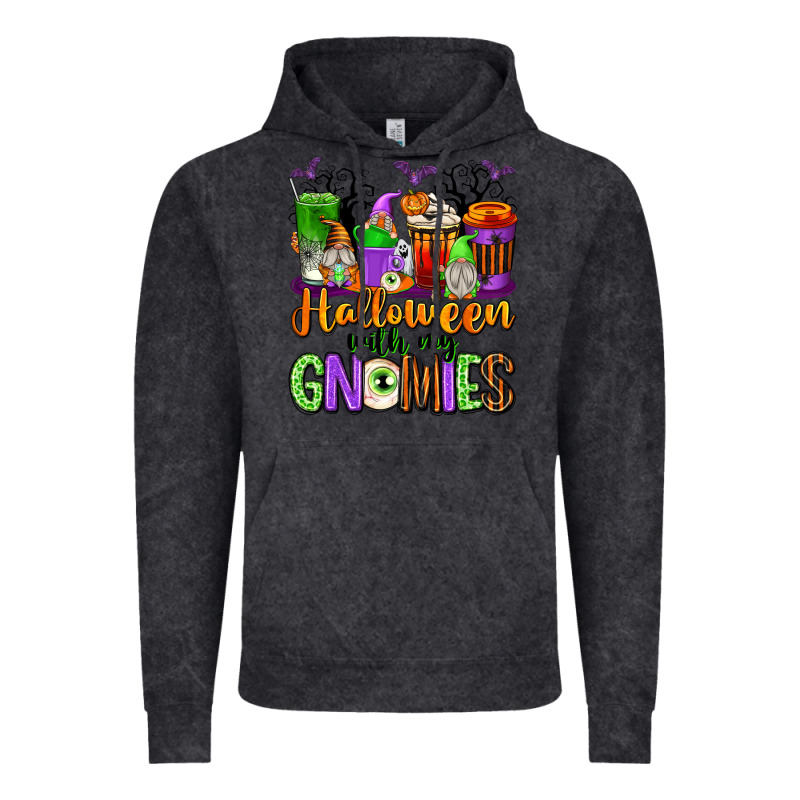Halloween With My Gnomies Coffee Cups Vintage Hoodie by texasbilliewilder | Teevron
