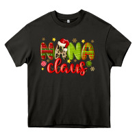 Asphalt nana claus Heavy Core Tee - MaliasSmallBusiness