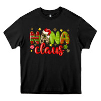 Black nana claus Heavy Core Tee - MaliasSmallBusiness