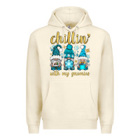 Sandshell chillin' with my gnomies Premium Hoodie - BundleAndBundleShop