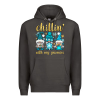 Smoke chillin' with my gnomies Premium Hoodie - BundleAndBundleShop