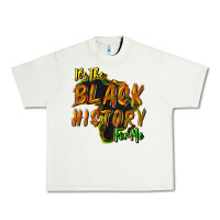 Pistachio its the black history for me Urban Heavy Tee - NancyCooperArtShop